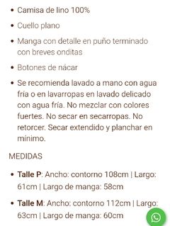 Camisa Pelicano - Maggie A
