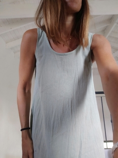 Vestido Costa acqua