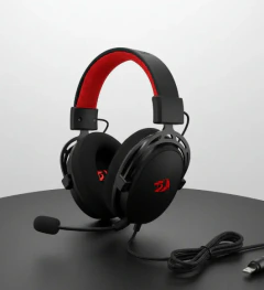 Auriculares Gamer Redragon Cragblade H541 Over-ear con Micrófono Desmontable - TECNOPLAY
