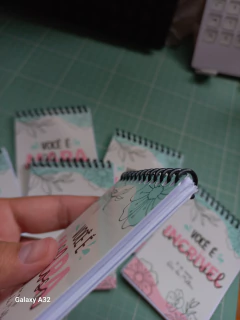 Bloco de Notas Dia das Mulheres - A7 "Mulher Incrível"