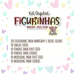 Pacote de Figurinhas Fofas para WhatsApp - Para Atender Clientes - 001 - JennyRonn Personalizados