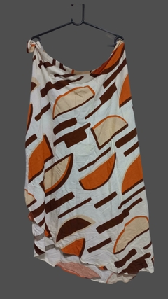 Saia Midi Envelope Feminina - Tamanho ÚNICO (VESTE ATÉ O 42)