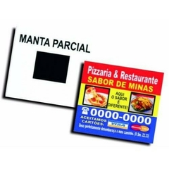 60 imãs de geladeira 4 x 4 cm - Personalizado - Manta Magnética Parcial - comprar online