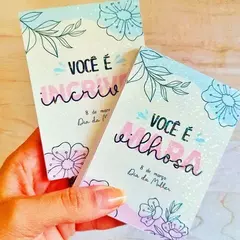100 Blocos de Notas Colado - Dia da Mulher