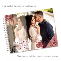 Álbum de Fotos A5 Personalizado - Casal / Dia dos Namorados