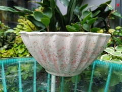 Cazuela pintitas verdes y rosas - comprar online