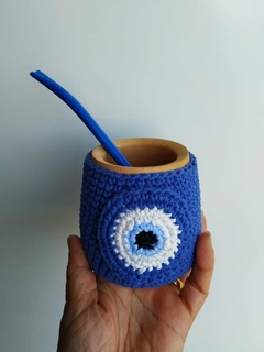Mate tejido ojo turco - comprar online