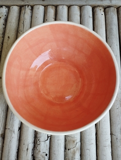 Cazuela mediana love naranja - comprar online