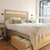 Cama Medellín con Respaldo - Con Cajones