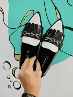 CALIX NEGRO CHAROL Y BLANCO - comprar online