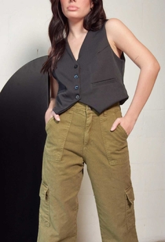 Pantalon Cargo Dina - Levre