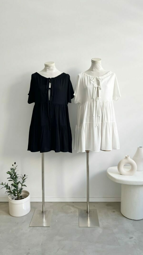 Vestido Lombardina Liso