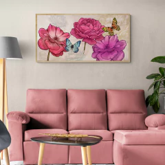 EVE C. GRANT - Roses and Butterflies (Neutral) - 2CG4149 - comprar online