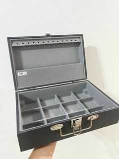 MALETA M - 2 ANDARES - CINZA - Taise Acessorios