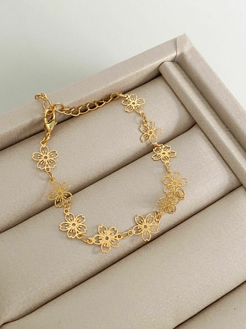 PULSEIRA INFANTIL FLOWERS