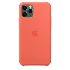 Capa de silicone para iPhone 11 Pro Max Mandarina - loja online