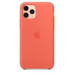 Imagem do Capa de silicone para iPhone 11 Pro Max Mandarina
