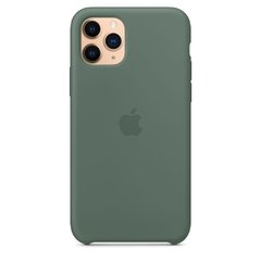 Capa de silicone para iPhone 11 Pro Max Verde-pinheiro - SHED STORE