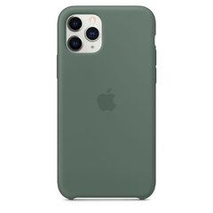 Capa de silicone para iPhone 11 Pro Max Verde-pinheiro - loja online