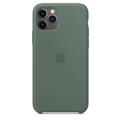 Imagem do Capa de silicone para iPhone 11 Pro Verde-pinheiro