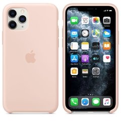 Capa de silicone para iPhone 11 Pro Areia-rosa na internet