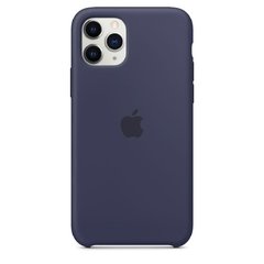 Capa de silicone para iPhone 11 Pro Azul meia-noite - SHED STORE