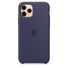 Capa de silicone para iPhone 11 Pro Azul meia-noite - loja online