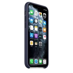 Capa de silicone para iPhone 11 Pro Max Azul meia-noite - comprar online