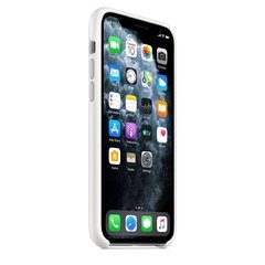 Capa de silicone para iPhone 11 Pro Branco na internet