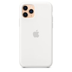 Capa de silicone para iPhone 11 Pro Branco - loja online