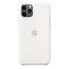 Imagem do Capa de silicone para iPhone 11 Pro Max Branco