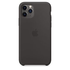 Capa de silicone para iPhone 11 Pro Max Preto