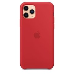 Capa de silicone para iPhone 11 Pro Max Vermelho - SHED STORE