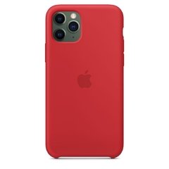 Capa de silicone para iPhone 11 Pro Vermelho - loja online