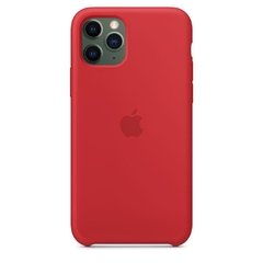 Capa de silicone para iPhone 11 Pro Max Vermelho - loja online