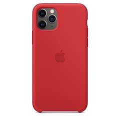 Imagem do Capa de silicone para iPhone 11 Pro Vermelho