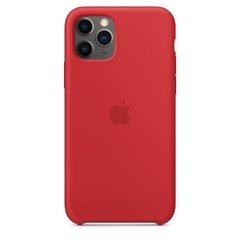 Imagem do Capa de silicone para iPhone 11 Pro Max Vermelho
