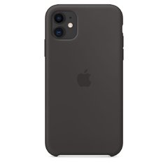 Capa de silicone para iPhone 11 Preto