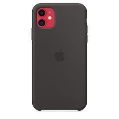 Capa de silicone para iPhone 11 Preto