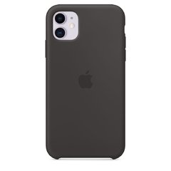 Capa de silicone para iPhone 11 Preto - comprar online