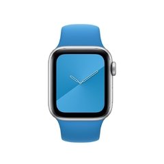Pulseira esportiva azul-maré na internet