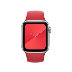 Pulseira esportiva vermelho na internet