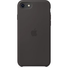 Capa de silicone para iPhone SE (2ª geração) Preto
