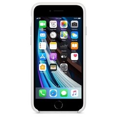 Capa de silicone para iPhone SE (2ª geração) Branco - loja online