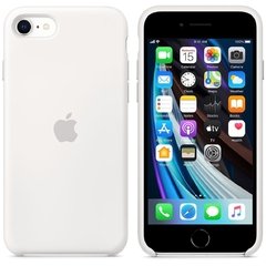 Capa de silicone para iPhone SE (2ª geração) Branco - comprar online