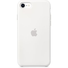 Capa de silicone para iPhone SE (2ª geração) Branco