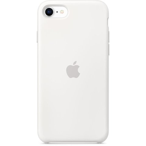 Capa de silicone para iPhone SE (2ª geração) Branco