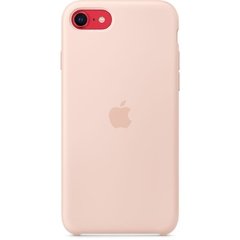 Capa de silicone para iPhone SE (2ª geração) Areia Rosa - SHED STORE