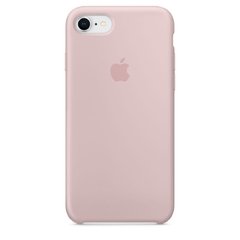 Capa de silicone para iPhone 8 Areia Rosa