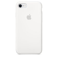 Capa de silicone para iPhone 7 Branco